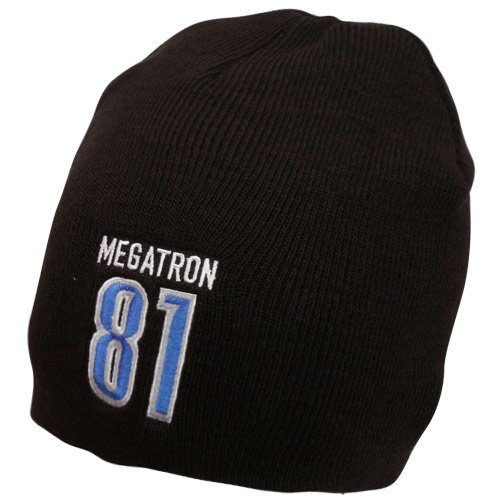 Reebok Calvin Johnson Detroit Lions #81 Megatron Beanie - Black