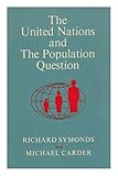 The United Nations and the population question, 1945-1970