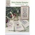 Berry Basket Sampler, Needlepoint (096) by Linda Bird
