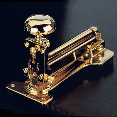 El Casco Large Stapler 23Kt Gold Plated
