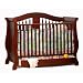Stork Craft Aspen Stages Crib With Drawer in Cherry