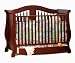Stork Craft Aspen Stages Crib With Drawer In Cherry