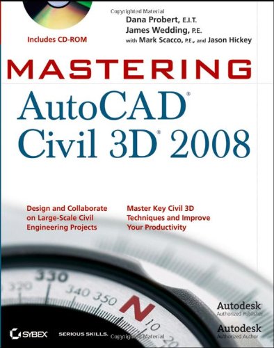 Cover image : Mastering AutoCAD Civil 3D 2008