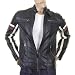 Armani Jeans navy pleather Q6B06 L1 jacket AJM2246