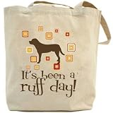 Canvas Tote Bag Beige  Greater Swiss Mountain Dog ItS Been A Ruff Day!  Dog
