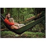 The Travel Hammock 371925 Double Hammock - Olive and Khaki