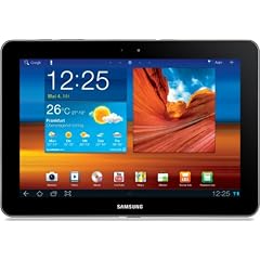 Samsung Galaxy Tab 10.1 (P7500) Tablet (25,6 cm (10,1 Zoll) Touchscreen, 3G, 3 MP Kamera, Android 3.1, 16 GB interner Speicher) wei�