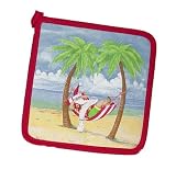 Beach PB Santa - Kay Dee Designs Potholder