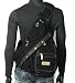 PREMIUM MENS VINTAGE Look UNBALANCED BACKPACK Sling HIKING BAG 8030 Black