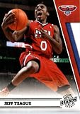 2010/11 Panini Season Update Basketball Card # 70 Jeff Teague Atlanta Hawks In a Protective Screwdown Display Case !