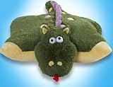 My Pillow Pets Large Green Dragon 18 Inch Square Pillow