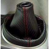 Honda Civic Carbon Fiber Manual Shift Boot 2006-2010 New Black/red Stitch