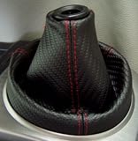 Honda Civic Carbon Fiber Manual Shift Boot 2006-2010 New Black/red Stitch