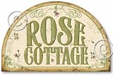 Item 94 Vintage Shabby Chic Style Rose Cottage Sign