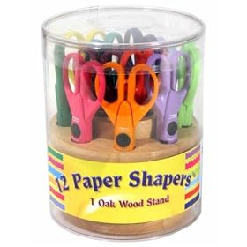 Paper Shapers With Oak Stand 12/Set