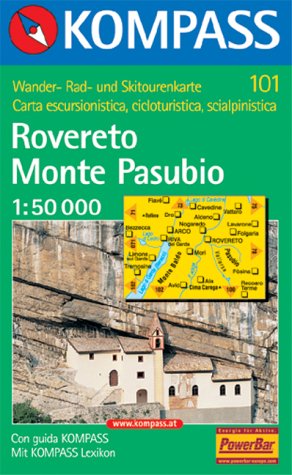 City Travel Guides Discounted  Bücher : Kompass Karten, Rovereto, Monte Pasubio: Wanderkarte