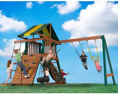 Backyard Play Systems Turtle Cove Wood Playset