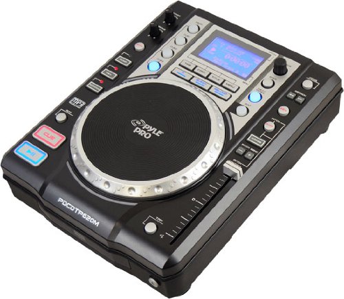 numark ndx400:Pyle-Pro PDCDTP620M Digital DJ/CD/CD-R/MP3 Media Player & Controller Images