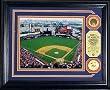 Shea Stadium Photomint with Infield Dirt New York Mets - Plaque