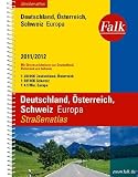 Falk Stra�enatlas Deutschland, �sterreich, Schweiz, Europa 2011/2012 title=