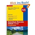 Falk Stra�enatlas Deutschland, �sterreich, Schweiz, Europa 2011/2012