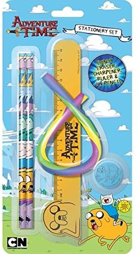 VeKa Classic Collection Adventure Time 5pc Stationary Set with Bendy eraser by VeKa Kids collection
