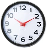Karlsson Never Out Of Style Steel Wall Clock, Black