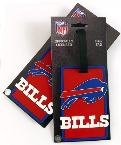 Buffalo Bills Two Pack Soft Laser Bag Tag