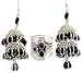 Earrings and Ring Set Sterling Silver Multistone Jewelry