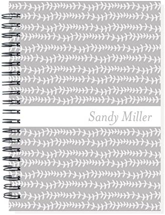 2016 2017 24 month personalized monthly planner calendar notebook, start any month, choose color