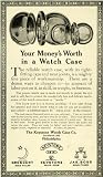 1911 Ad Keystone Gold Watch Cases Clocks Craftsmanship – Original Print Ad