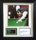 Ray Reardon Hand Signed Snooker Display
