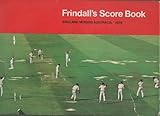 Frindall's score book, England versus Australia, 1975