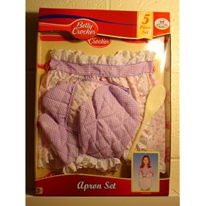 Betty Crocker 5 Piece Apron Set by 