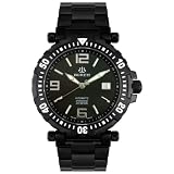 Burett Men's B3201BBFA Neo Icon Collection Automatic Black Watch