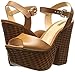 Schutz Women's Tauba Textured Wedge Sandal
