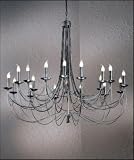 Elegant 18 Light Italian Designer Iron Lighting