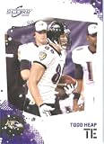 Todd Heap - Baltimore Ravens - 2010 Score Football Card - NFL Trading Card in Screwdown Case