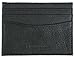 Genuine Leather Minimalist Wallet 7 Card Slots Front Pocket Wallet Card Case Blk