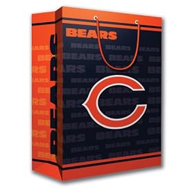 Chicago Bears Team Logo Gift Bag (Medium)