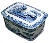 Spode Blue Italian Earthenware Covered Box