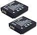 UltraPro 2-Pack CGA-S005e High-Capacity Replacement Battery for Panasonic Lumix DMC-LX1 DMC-LX2 DMC-LX3. Also Includes: Deluxe MicroFiber Cleaning Cloth, Lens Cleaning Pen