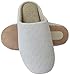 ULTRAIDEAS Unisex Soft Cotton Washable Slip on Stripe Indoor Slippers with Slip-Resistant Suede Sole (M /6-9 B(M) US, Blue)