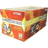 TDK Systems JC SLIM LINE 50PK - Clear (MCJB-W50TG)