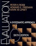Evaluation: A Systematic Approach
