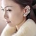 TrendyWorld Lady's Leaf Shape Crystal Resin Ear Cuff Left Ear