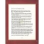 Desiderata Motivational Art Poster Print, 8x10
