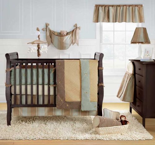 LOGAN 4-Piece Crib Bedding Set