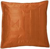 Bed by Conran Silk Mix 26-Inch by 26-Inch Euro Sham, Orange