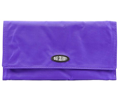 Big Skinny Women's Monte Cougar Checkbook Tri-fold Wallet